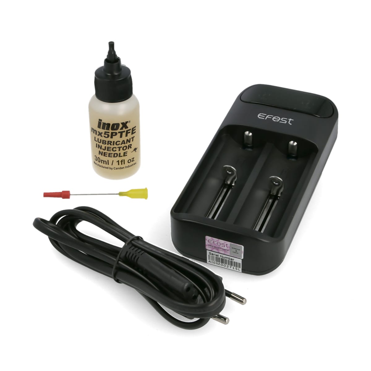 Efest Lush Q2 - 2 Port Battery Charger Inkjecta Efest Lush Q2 - 2 Port Battery Charger Inkjecta