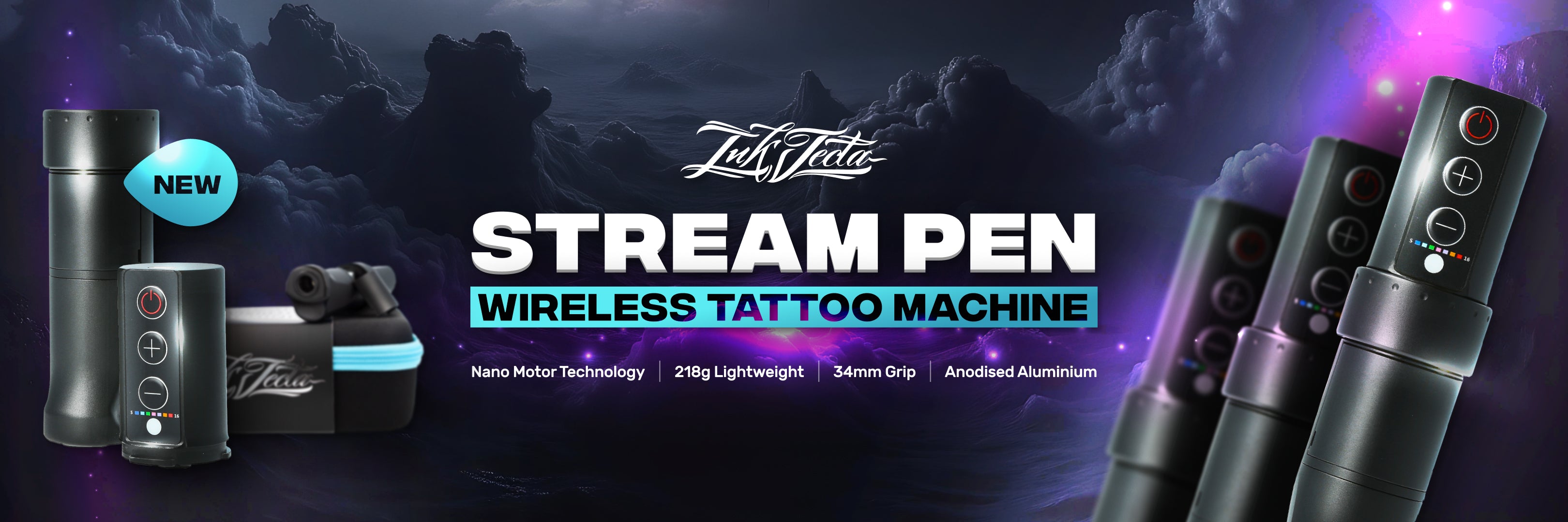 INKJECTA STREAM PEN タトゥーマシン Inkjecta STREAM